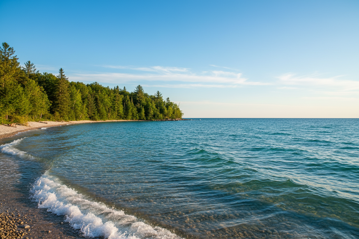 Lake Simcoe Roll, Innisfil, Ontario, Canada.